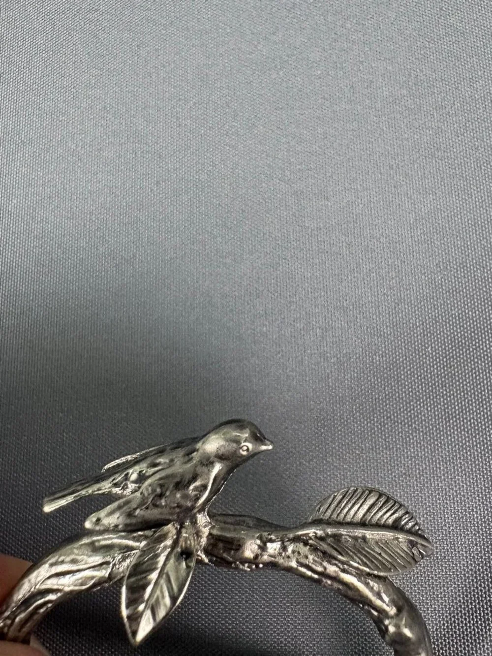 Lenox Chirp Metal Bird Napkin Rings Set of 2 + 2 Incomplete Extras